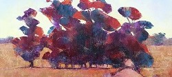 Treescape - Winterhoek District II | 2022 | Oil on Canvas | 36 x 51 cm